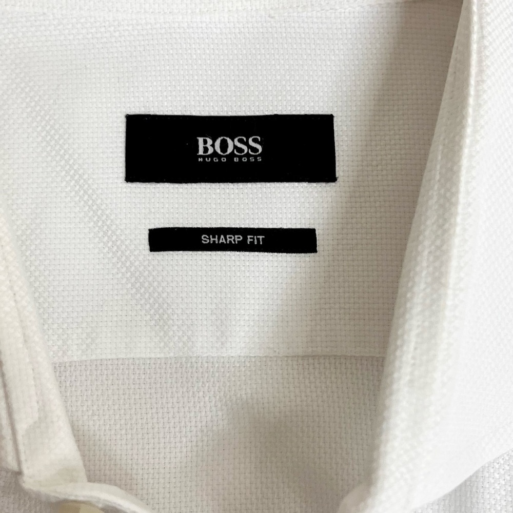 Hugo Boss White Dress Shirt